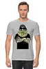 Заказать мужскую футболку в Москве. Футболка классическая Прожженный байкер от denis01001 - готовые дизайны и нанесение принтов.