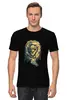 Заказать мужскую футболку в Москве. Футболка классическая Лев с пистолетом  от Vinli.shop  - готовые дизайны и нанесение принтов.