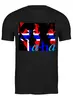 Заказать мужскую футболку в Москве. Футболка классическая Группа A-ha от T-shirt print  - готовые дизайны и нанесение принтов.