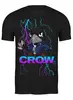 Заказать мужскую футболку в Москве. Футболка классическая Brawl Stars CROW от weeert - готовые дизайны и нанесение принтов.