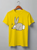 Заказать мужскую футболку в Москве. Футболка классическая Rabbit от skynatural - готовые дизайны и нанесение принтов.