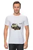 Заказать мужскую футболку в Москве. Футболка классическая Ретроавтомобили 2 от Виктор Гришин - готовые дизайны и нанесение принтов.