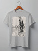 Заказать мужскую футболку в Москве. Футболка классическая Bike Punk Cat от oneredfoxstore@gmail.com - готовые дизайны и нанесение принтов.