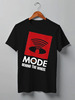 Заказать мужскую футболку в Москве. Футболка классическая Depeche Mode / Behind The wheel от OEX design - готовые дизайны и нанесение принтов.