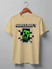 Заказать мужскую футболку в Москве. Футболка классическая Minecraft  от торгаш - готовые дизайны и нанесение принтов.