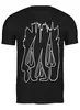 Заказать мужскую футболку в Москве. Футболка классическая Mushrooms от oneredfoxstore@gmail.com - готовые дизайны и нанесение принтов.