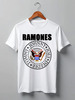 Заказать мужскую футболку в Москве. Футболка классическая Ramones  от cherdantcev - готовые дизайны и нанесение принтов.