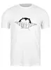 Заказать мужскую футболку в Москве. Футболка классическая UFO CAT от oneredfoxstore@gmail.com - готовые дизайны и нанесение принтов.