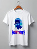 Заказать мужскую футболку в Москве. Футболка классическая Fortnite от  PRO_DESIGN - готовые дизайны и нанесение принтов.