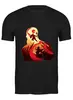 Заказать мужскую футболку в Москве. Футболка классическая God of war от GeekFox  - готовые дизайны и нанесение принтов.
