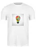 Заказать мужскую футболку в Москве. Футболка классическая Лампочка настроения от vikusik198588@yandex.ru - готовые дизайны и нанесение принтов.