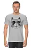 Заказать мужскую футболку в Москве. Футболка классическая Cats Here от oneredfoxstore@gmail.com - готовые дизайны и нанесение принтов.