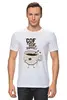 Заказать мужскую футболку в Москве. Футболка классическая Чашка Кофе от originals - готовые дизайны и нанесение принтов.