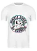 Заказать мужскую футболку в Москве. Футболка классическая Anaheim Ducks от kspsshop - готовые дизайны и нанесение принтов.