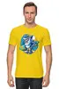 Заказать мужскую футболку в Москве. Футболка классическая Серфингист от T-shirt print  - готовые дизайны и нанесение принтов.