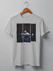 Заказать мужскую футболку в Москве. Футболка классическая Night Lake от oneredfoxstore@gmail.com - готовые дизайны и нанесение принтов.