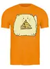 Заказать мужскую футболку в Москве. Футболка классическая Pizzacat от oneredfoxstore@gmail.com - готовые дизайны и нанесение принтов.