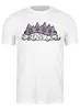 Заказать мужскую футболку в Москве. Футболка классическая Mountains от oneredfoxstore@gmail.com - готовые дизайны и нанесение принтов.