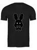 Заказать мужскую футболку в Москве. Футболка классическая Shadow Bonnie (Пять ночей у Фредди) от trugift - готовые дизайны и нанесение принтов.
