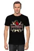 Заказать мужскую футболку в Москве. Футболка классическая BloodyHawks от Рустам Юсупов - готовые дизайны и нанесение принтов.