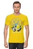 Заказать мужскую футболку в Москве. Футболка классическая Volkswagen  от T-shirt print  - готовые дизайны и нанесение принтов.