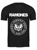 Заказать мужскую футболку в Москве. Футболка классическая Ramones  от rancid - готовые дизайны и нанесение принтов.