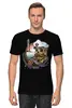 Заказать мужскую футболку в Москве. Футболка классическая Zombies от oneredfoxstore@gmail.com - готовые дизайны и нанесение принтов.
