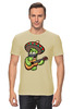Заказать мужскую футболку в Москве. Футболка классическая Мексиканский кактус от skynatural - готовые дизайны и нанесение принтов.