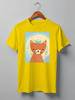 Заказать мужскую футболку в Москве. Футболка классическая Cats Here от oneredfoxstore@gmail.com - готовые дизайны и нанесение принтов.