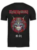 Заказать мужскую футболку в Москве. Футболка классическая Iron Maiden от Leichenwagen - готовые дизайны и нанесение принтов.