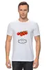 Заказать мужскую футболку в Москве. Футболка классическая Fuck fake PRADAM Pomidori от solariren - готовые дизайны и нанесение принтов.