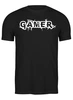 Заказать мужскую футболку в Москве. Футболка классическая Gamer от Leichenwagen - готовые дизайны и нанесение принтов.
