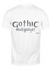 Заказать мужскую футболку в Москве. Футболка классическая GOTHIC от robus - готовые дизайны и нанесение принтов.