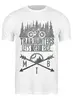 Заказать мужскую футболку в Москве. Футболка классическая Trailhunters от oneredfoxstore@gmail.com - готовые дизайны и нанесение принтов.