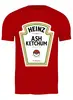 Заказать мужскую футболку в Москве. Футболка классическая Heinz ash Ketchum  от ПРИНТЫ ПЕЧАТЬ  - готовые дизайны и нанесение принтов.
