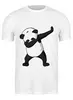 Заказать мужскую футболку в Москве. Футболка классическая Панда от hideo_kojima - готовые дизайны и нанесение принтов.