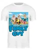 Заказать мужскую футболку в Москве. Футболка классическая Family Guy от Vladec11 - готовые дизайны и нанесение принтов.