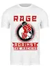 Заказать мужскую футболку в Москве. Футболка классическая Rage Against the Machine от geekbox - готовые дизайны и нанесение принтов.