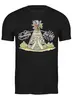 Заказать мужскую футболку в Москве. Футболка классическая Mountains от oneredfoxstore@gmail.com - готовые дизайны и нанесение принтов.