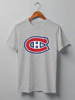 Заказать мужскую футболку в Москве. Футболка классическая Montreal Canadiens / NHL Canada от KinoArt - готовые дизайны и нанесение принтов.