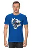 Заказать мужскую футболку в Москве. Футболка классическая Внедорожник  от T-shirt print  - готовые дизайны и нанесение принтов.
