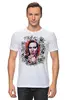Заказать мужскую футболку в Москве. Футболка классическая Marilyn Manson от Инна Вольвак - готовые дизайны и нанесение принтов.