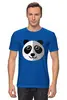 Заказать мужскую футболку в Москве. Футболка классическая Панда от nadegda - готовые дизайны и нанесение принтов.