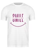Заказать мужскую футболку в Москве. Футболка классическая Everytime Smile от Print-master  - готовые дизайны и нанесение принтов.