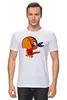 Заказать мужскую футболку в Москве. Футболка классическая попугай от queen  - готовые дизайны и нанесение принтов.