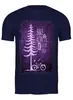 Заказать мужскую футболку в Москве. Футболка классическая Mountain Bike от oneredfoxstore@gmail.com - готовые дизайны и нанесение принтов.