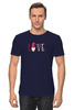 Заказать мужскую футболку в Москве. Футболка классическая Валентинский гном от cooldesign  - готовые дизайны и нанесение принтов.