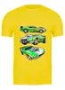 Заказать мужскую футболку в Москве. Футболка классическая Автомобили от T-shirt print  - готовые дизайны и нанесение принтов.