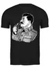 Заказать мужскую футболку в Москве. Футболка классическая Сталин от ussr - готовые дизайны и нанесение принтов.
