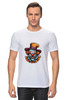 Заказать мужскую футболку в Москве. Футболка классическая Жуткий Клоун от datoxy@ukr.net - готовые дизайны и нанесение принтов.